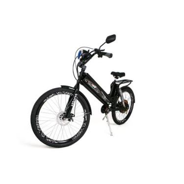 bicicleta elétrica 800w modelo PRIMA Aro 24 Vermelho - Smart