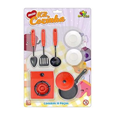 Imagem de Kit Cozinha Infantil Brinquedo Faz de Conta Master Chef 17 Peças