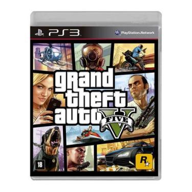 Grand Theft Auto V Premium Online Edition - PS4 Mídia Fisica Lacrado -  rockstar games - GTA - Magazine Luiza