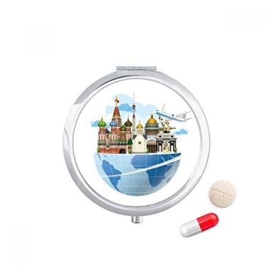 Imagem de Porta-comprimidos da Catedral de São Basílio da Rússia, caixa de armazenamento de remédios