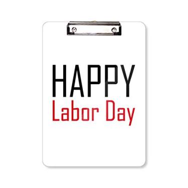Imagem de Prancheta Celebrate Labor Day Blessing Festival, pasta, bloco de notas A4