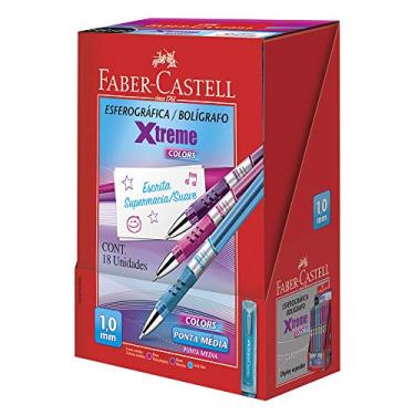 Imagem de Caneta Esferográfica Xtreme Colors 1.0mm 18 Unidades, Faber-Castell