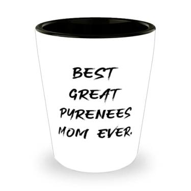 Imagem de Ótimos presentes para cães Pirenéus exclusivos, melhores Pirenéus Mãe de todos os tempos, ideia única de presente para cães e mães