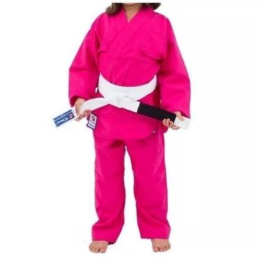 Imagem de Kimono Torah Combat Kids - Judo / Jiu Jitsu - Rosa M0