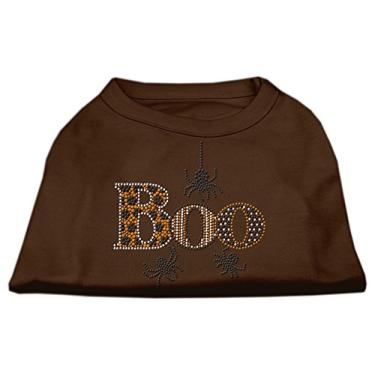 Imagem de Mirage Pet Products Camisa de cachorro Boo Rhinestone de 45,72 cm, 2GG, preta
