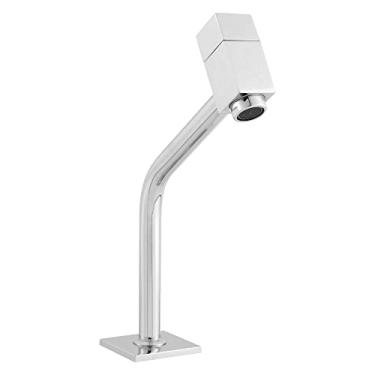 Imagem de Torneira Para Banheiro Cromada Quadrada Bica Alta Media Para Pia