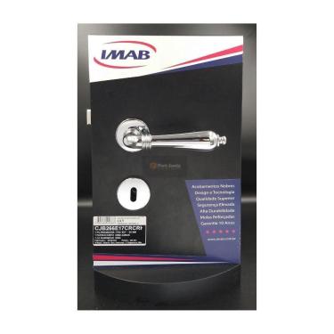 Imagem de Fechadura Porta Interna Quarto Lily Imab Cromada Cr Máquina