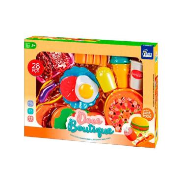 Imagem de Kit Comidinha Infantil - Doce Boutique - Fast Food - 28 Peças - Fenix Brinquedos