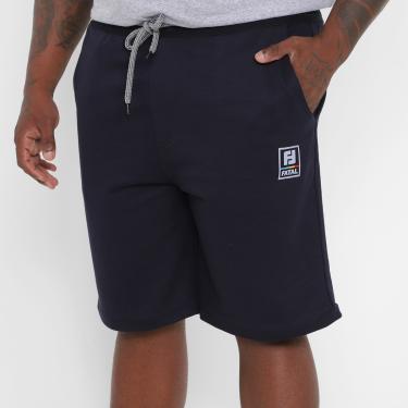 Imagem de Bermuda Moletom Fatal Plus Size Masculina-Masculino