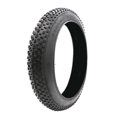 Imagem de Gaderth Pneus Fat Bike, Pneus de Gordura 20 x 3.0, À Prova de Perfuração, À Prova de Perfuração Pneu Gordo, Pneus de Bicicleta Elétrica Dobráveis Antiderrapantes, Conjunto de Substituição de Pneus de Bicicleta Fat Bike para Mountain Snow Bike 20x3.0
