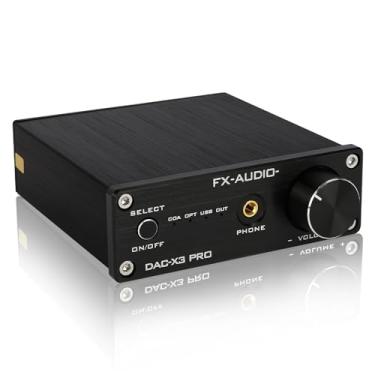 Imagem de Amplificador de fone de ouvido FX-Audio DAC-X3PRO USB DAC ESS9023 CS8416 suporta transmissão ASRC HiFi decodificador portátil amplificador de fone de ouvido