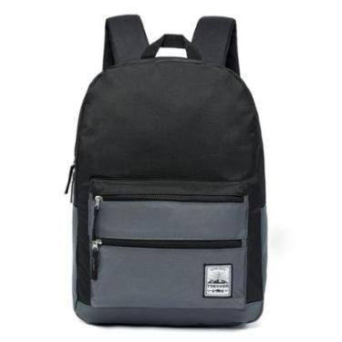 Imagem de Mochila Trekker Casual Unissex Bolsa Escolar Notebook Faculdade Reforçada Espaçosa-Masculino
