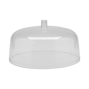 Imagem de Cúpula Para Porta Bolos Festa Plástico 25Cm Natural - Ou