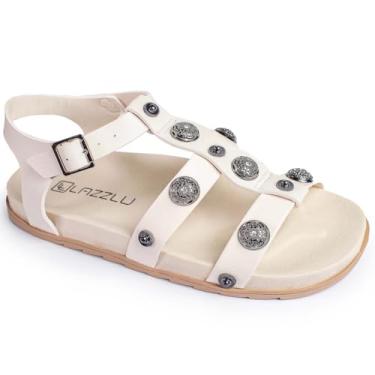 Imagem de Sandália Papete Feminina Slide Birken Rasteira Flatform (Off White, BR, Adulto, Numérico, 39)