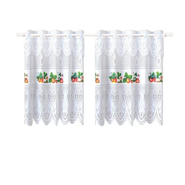 Imagem de Cortina Pia/vitro Bando Passione Renda Cozinha1,60x0,75x0,20