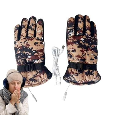 Imagem de aquecidas elétricas, de aquecimento USB | Térmicas Exteriores - de aquecimento USB à prova d'água, com tela sensível ao toque, aquecedoras de mão ao ar livre para motociclismo, acampamento, pesca