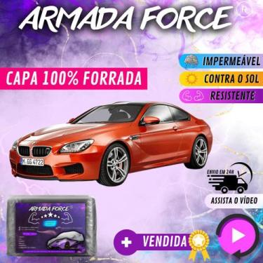 Imagem de Capa Cobrir Carro BMW M6 100% Forrada Armada Force 100% Impermeável Fo