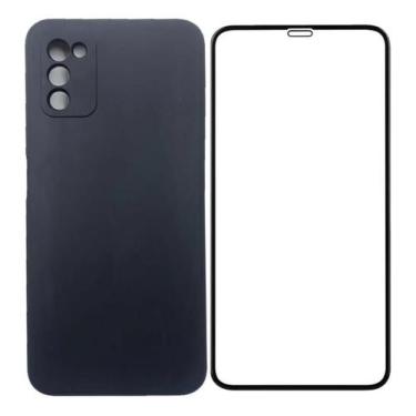 Imagem de Capa Veludo Preto Compatível Galaxy M54+Pelicula Vidro 3D - Db Distrib