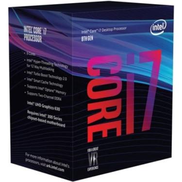 Imagem de Intel CM8068403358316 Core i7-8700 Hexa-core (6 núcleos) 3,2 GHz soquete de processador H4 LGA-1151OEM pacote