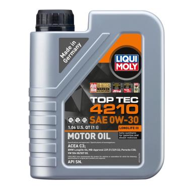 Imagem de Óleo de motor Liqui Moly top tech 4210 0W30 1L importado Alemanha