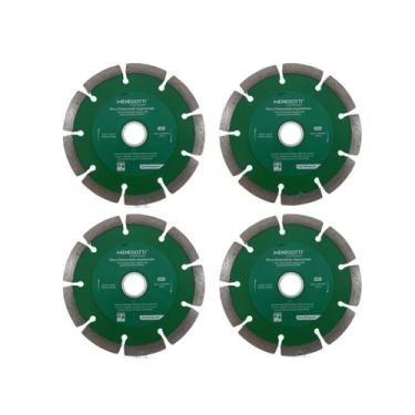 Imagem de 4x Discos Segmentado 4.3/8" Menegotti Obras e Industrias, 4.3/8"x13/16