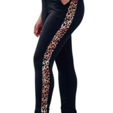 Imagem de Calça Jogger Feminina No Crepe de Malha - Momento vestido, GG, Preta l