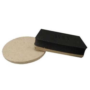 Imagem de Kit feltro para polimento manual de vidros e metais nobrecar, Sem vari