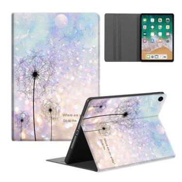 Imagem de Capa compatível com iPad 9ª geração, design para iPad 8ª 7ª geração 10.2, presente para pai, mãe, filha, filho, amigos, onde você está indo? Dente-de-leão