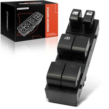 Imagem de A-Premium Interruptor de janela Master Power compatível com Nissan Cube 2009-2014, lado esquerdo do motorista, número de substituição 254011FC0A, 254011FC1A