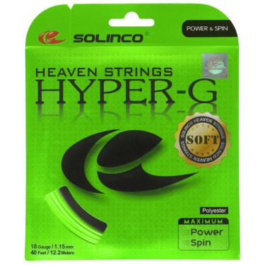 Imagem de Corda Solinco Hyper G Soft 18 1.15mm Verde - Set Individual