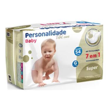 Imagem de Fralda Descartável Infantil Personalidade Baby Total Care G