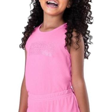 Imagem de Regata Infantil Feminina Brandili Movimento Active Strass-Feminino