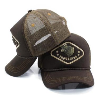 Imagem de Boné Trucker Telinha Ajustavel Country Clássico Em Veludo Lançamento E