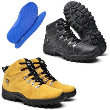 Imagem de Kit 2 Bota Coturno  Adventure Masculino Casual Cat skill+ Pamilha de G