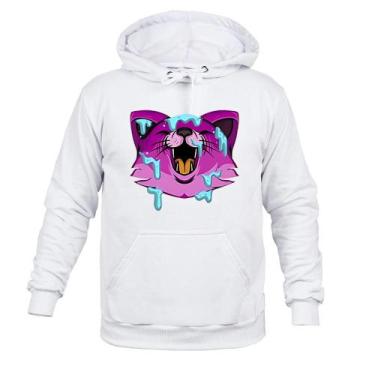 Imagem de Moletom Blusa De Frio Inverno Cat Agua - Surprass, Branco, M