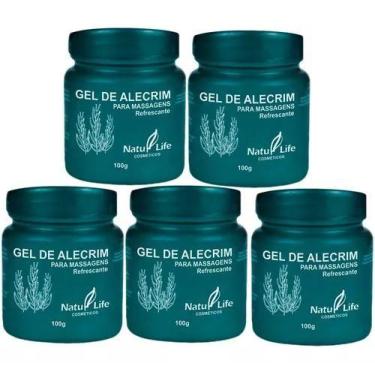 Imagem de Kit 5 Gel de Alecrim Natu Life 100g
