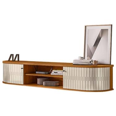 Imagem de Rack Bancada Suspensa Algarve Naturale Off White – Madetec