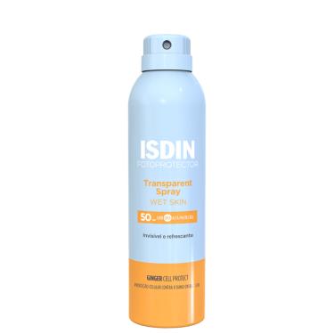 Imagem de ISDIN Transparent Spray FPS 50 - Protetor Solar Corporal 250ml