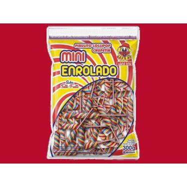 Imagem de Pirulito Mini Enrolado 300g - Doces Santa Rita