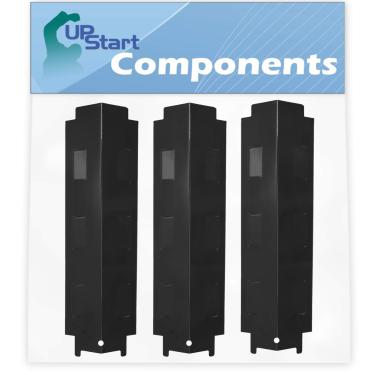 Imagem de Pacote com 3 peças de reposição para churrasqueira de placa de proteção térmica para churrasqueira para Savor Pro GD4210S-B1 – Compatível com Barbeque de aço porcelana, difusor de chama, protetor, defletor, barra de sabor, barra de vaporizador, capa para queimador