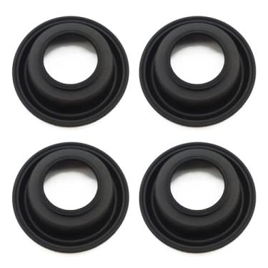 Imagem de Kit de reparo de carburador de motocicleta, junta de válvula de agulha, parafuso de ar, diafragma a vácuo compatível com XVS1100 V-Star XVS 1100 1999-2009 (4 diafragmas)