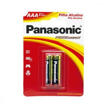 Imagem de Pilha Alcalina Panasonic Palito Aaa2 C/2