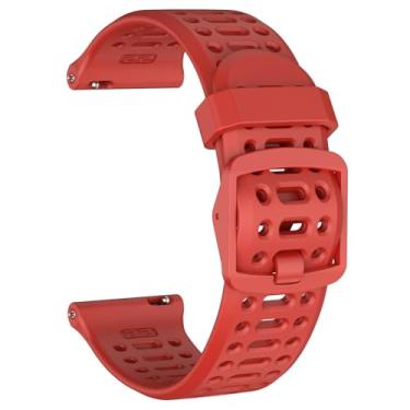 Imagem de MYSNBKN Pulseira de relógio compatível com COROS Pace 3, pulseira esportiva de silicone de liberação rápida de 22 mm, pulseira respirável feminina e masculina para COROS APEX 2 Pro/APEX 46 mm/APEX Pro