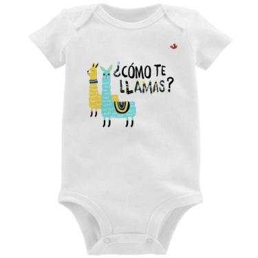 Imagem de Body Bebê Como te llamas - Foca na Moda, Branco, GG