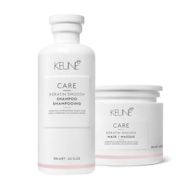 Imagem de Kit Keune Care Keratin Smooth Shampoo Mask (2 produtos)