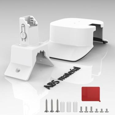 Imagem de OkeMeeo Suporte de canto de parede para eufy SoloCam E30/4G LTE Cam S330 com capa de chuva (1 conjunto)