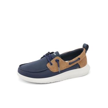 Imagem de Reef Sapato náutico masculino Swellsole Pier, Azul-marinho/bronze, 45