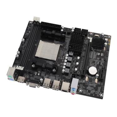Imagem de Placa -mãe AM3 de 6 Canais, DDR3 1600/1333/1066MHz, 4 Portas Serial ATA 3.0, 4 Pinos e 24 Pinos Conector de Energia, A78SD3 100Mbps Ethernet