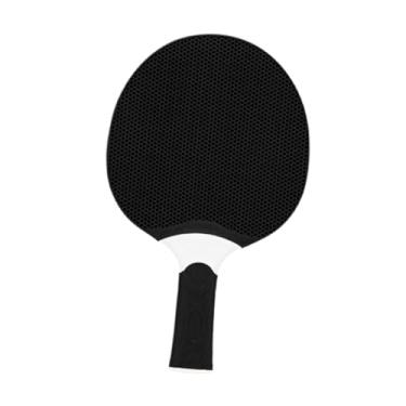 Imagem de rockible Tênis de tênis de mesa tênis de tênis de pingpong silicone para reprodução casual, Preto