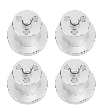 Imagem de GRCFUMO 4 unidades de almofada de elevação para macaco de chão, adaptador de ponto de elevação com almofada de elevação com bolsa, almofada de elevação de corpo de carro de